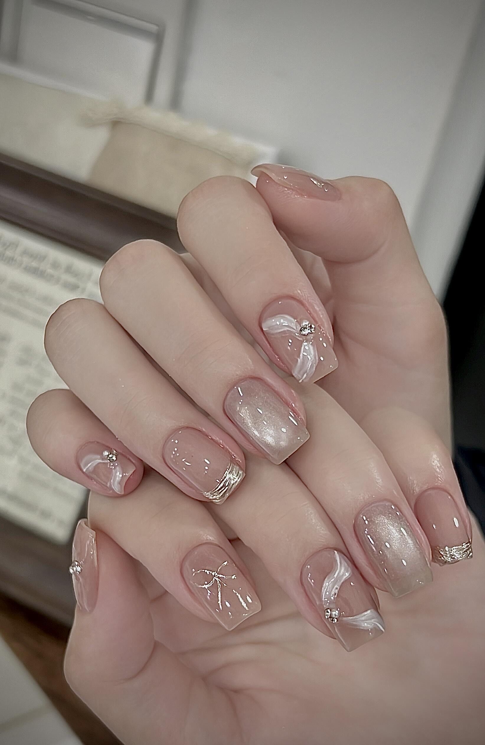 夏日美甲小短甲美甲💅