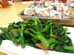 方鱼炒芥兰-宏佳丰味蟹馆(洛溪店)
