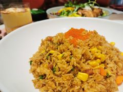 蟹籽猪颈肉炒饭-卡朋西餐(悦汇城店)