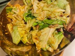 杭州香锅卷心菜-绿茶餐厅(西单老佛爷店)
