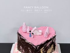 -卡比儿童蛋糕·心意定制·低脂零卡糖动物奶油FancyBALLOON(滨海店)