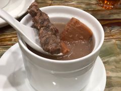 湖藕花生炖筒骨汤-椿记烧鹅(建干路店)