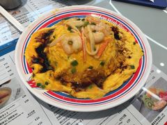 虾仁煎蛋饭-敏华冰厅(平安金融中心店)