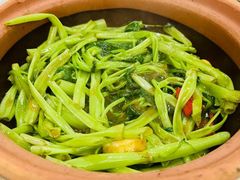 砂锅通菜-奇香海鲜酒楼