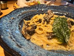牛肝菌奶油意面-POKEE VIA&Brunch·维娅(重庆来福士店)