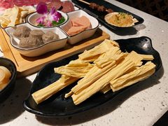 热气羊肉串-京韵胡同·酱香羊蝎子火锅涮肉(长寿路店)