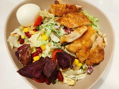 鸡肉温泉蛋沙拉-打趸BTC·Breaktime cafe(北京路店)