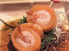 三文鱼荔枝甜虾卷-筱田の食堂·izakaya(淮海中路店)