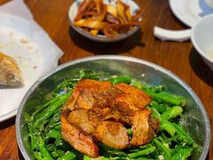 叉烧炒芥兰-农汤老店(顺联公园里店)