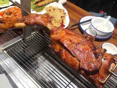 烤羊腿-旺烤园烧烤·炭烤羊腿(吴江阳光新天地店)