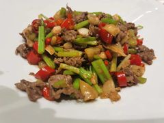 小炒黄牛肉-寿州大饭店·餐厅