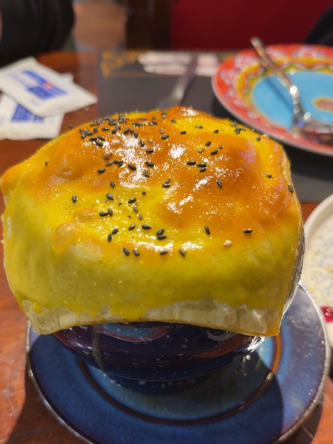餐厅环境优雅,有特别多的俄式元素,用餐环