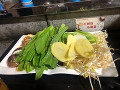 蔬菜拼盘-陈三娃泡姜鸡(太白北路店)
