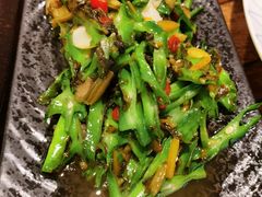 水腌菜炒四角豆-紫滇源云南生态菜(丹凤街店)
