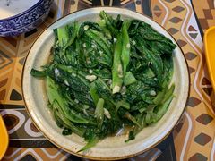 素炒油麦菜-清真.德枭炕肉店.青海菜(大新街夜市店)