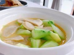 丝瓜浓汤鱼饼-双子楼大酒店(城开国际写字楼店)