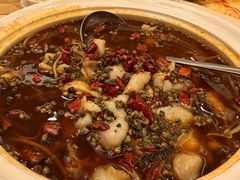 椒麻黑鱼片-丁山花园酒店-明园餐厅