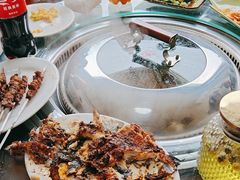 -北京龙庆四季香农家饭庄·灶台鱼·碳烤虹鳟鱼(龙庆峡店)