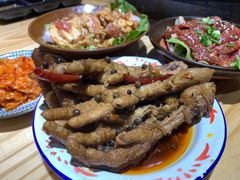 热卤麻辣凤爪-胖记烤肉(江汉路店)