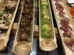 -胡须哥网红竹筒菜