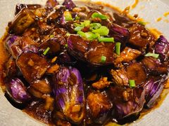 石锅茄子煲-绿茶餐厅(城西银泰城店)