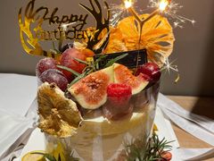 6英寸鲜果香缇裸蛋糕1个-杜哈夫DOUX RÊVE·生日蛋糕(日月光店)