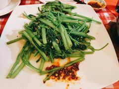 蒜蓉空心菜-旺角茶餐厅