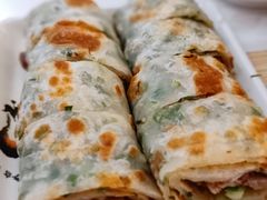 葱饼卷牛肉-台北楚楚园馅饼粥(虹桥南丰城店)