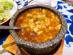 石锅鸡汤豆腐-绿茶餐厅(王府井永宁门店)