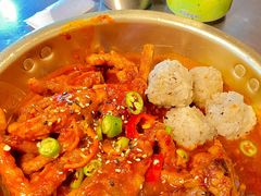 辣烤鸡爪-富乐满韩国正宗炸鸡韩国料理(虹泉路店)