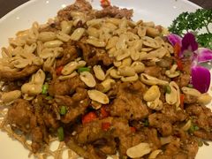 葱爆蒙古肉-刘胖子家常菜·蹄花焖藕(兴业店)