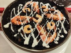 西班牙墨鱼汁鲜虾饭-Mezomd曼索蒂西班牙餐厅(广粤店)