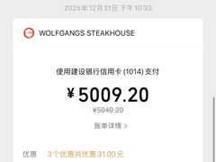 -Wolfgang’s Steakhouse 沃夫冈牛排馆(上海白玉兰广场店)