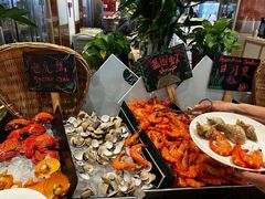 -大中华希尔顿酒店-念自助餐·海南美食·三文鱼