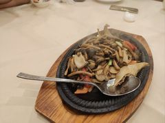 铁板杏鲍菇-金鮀岛潮州酒家