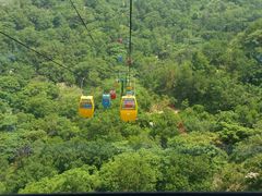 缆车上的景色-天津盘山风景名胜区