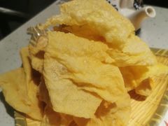 油炸豆腐皮-京韵胡同·酱香羊蝎子火锅涮肉(长寿路店)