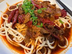 辣皮子牛肉拌扯面-御陕坊(交大店)