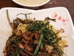 开洋葱油拌面加蛋皮汤-东泰祥生煎馆(长宁路店)
