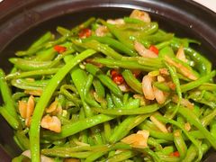 砂锅扁豆丝-大碗居·烤鸭·鱼头泡饼(天坛东门店)