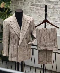 -怒马会 全麻衬西装高级定制