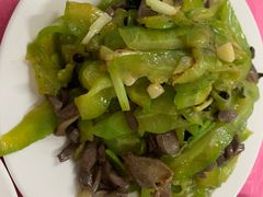 苦瓜炒鸡杂-电白鸭粥店(下沙二坊88号店)