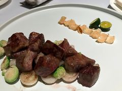 青柠海盐煎和牛粒-广州富力丽思卡尔顿酒店·丽轩·粤菜