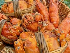 -七的湖·晚芳亭·阳澄湖农家菜·大闸蟹(莲花岛店)