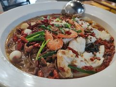 水煮鲈鱼拼鸭胫-邱大妈水煮(龙山店)