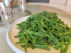 蒜蓉炒龙须菜-启香鸡私房菜(湖景店)