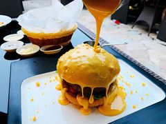 芝士瀑布汉堡-Lets burger非常汉堡·环球风味(蓝色港湾店)