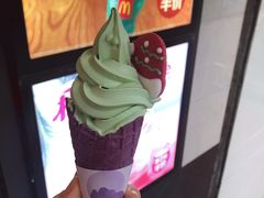 抹茶华夫筒-麦当劳(合肥之心城店)