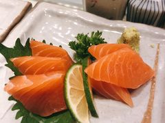 三文鱼刺身-慢走(甜水园店)