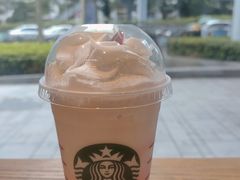 人鱼桃桃星冰乐中杯-星巴克臻选(广州高德置地秋广场店)